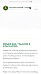 Mobile Screenshot of powerrail.ca
